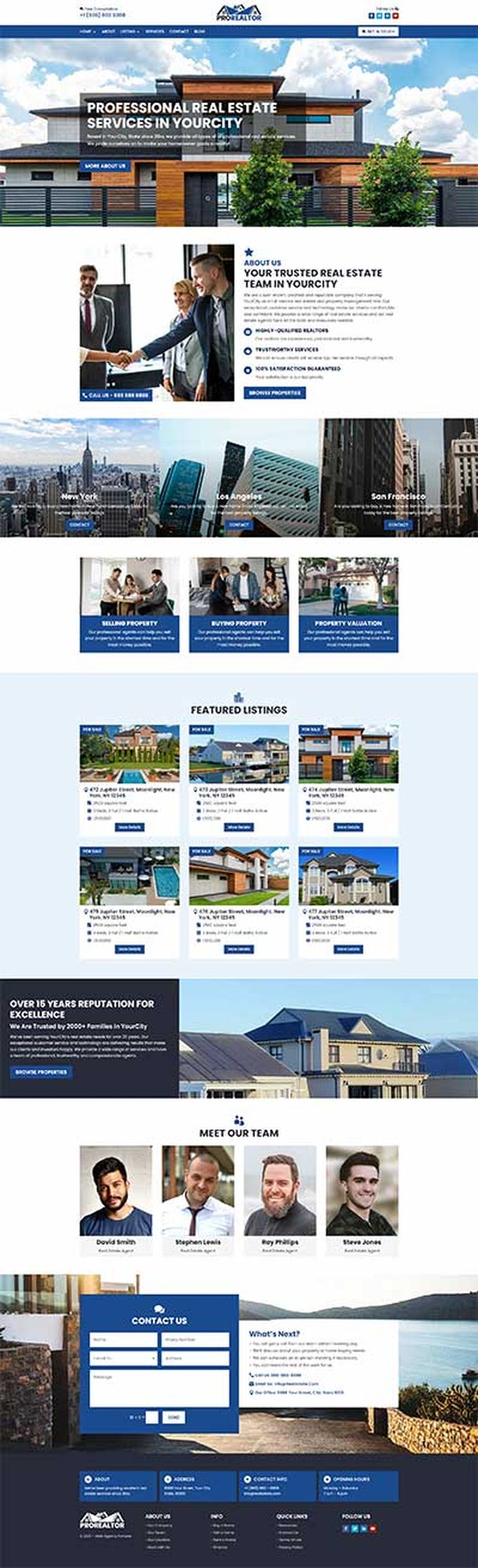 Real Estate website built by Hyper Local Hero